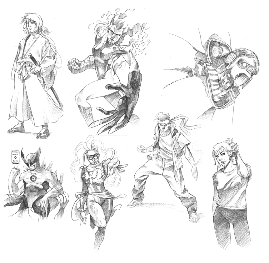 More Sketch Samples by Wilustra on DeviantArt