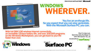 Microsoft Surface PC with Windows 8.1