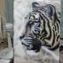 -WHITE TIGER- Airbrush