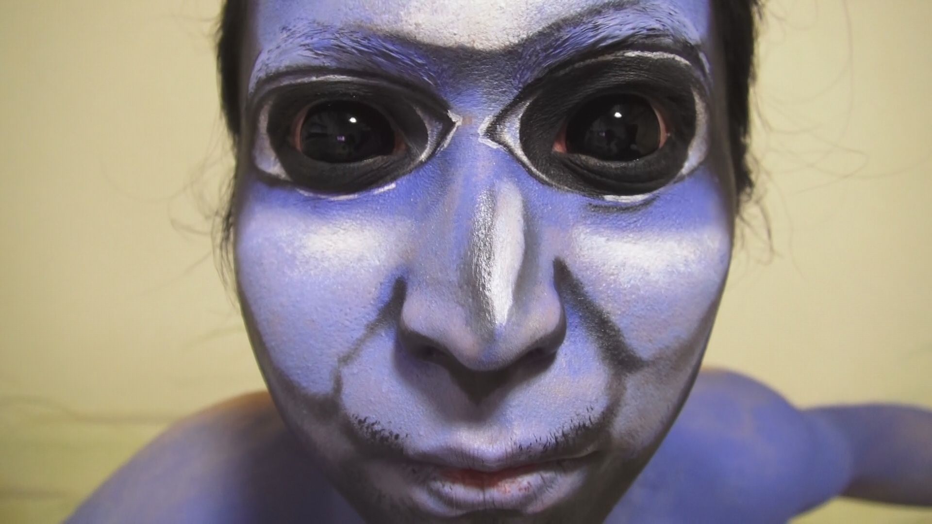 - Ao Oni - Makeup