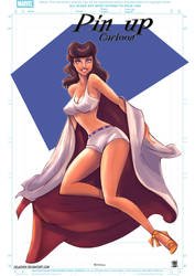 Pin up cartoon Al Buell