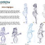 How to Draw Cartoon Body figures
