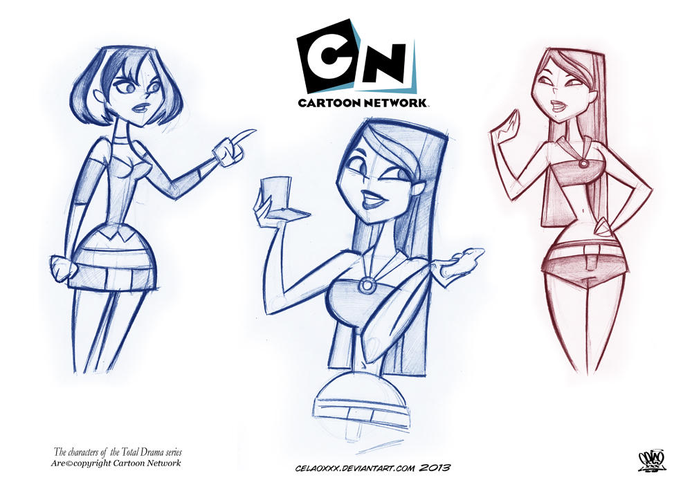 Total drama island, Character design sketches, Character design
