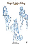 Studing anatomical of Pin Ups by celaoxxx