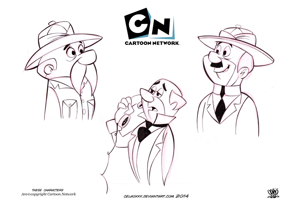 character design Hanna Barbera