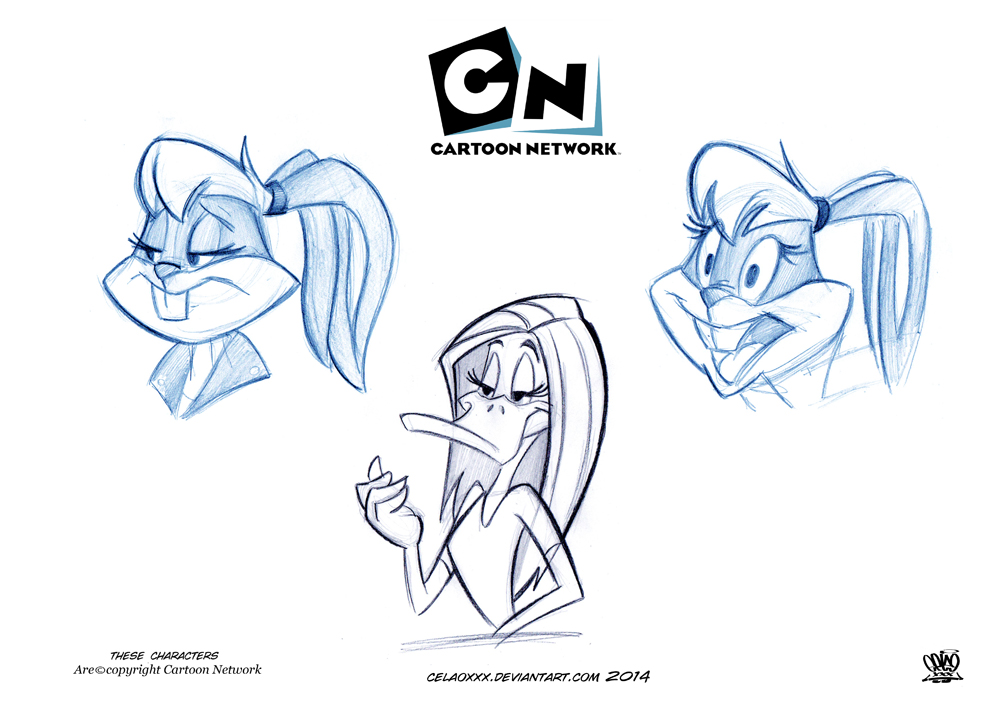 W.B looney tunes show sketch