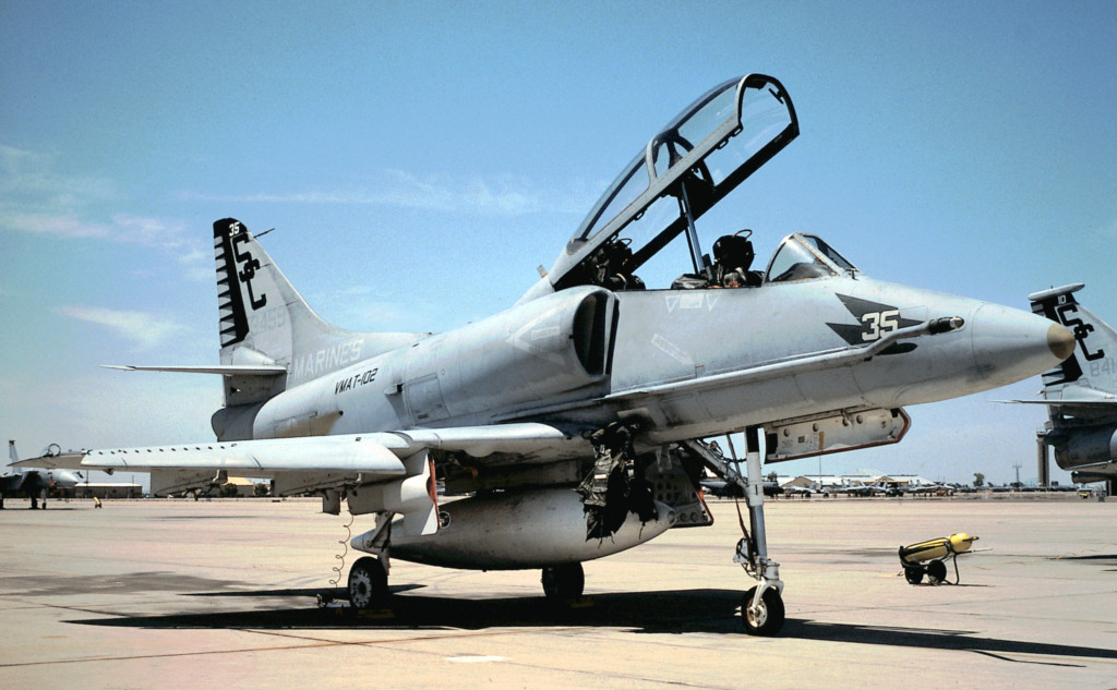 Marine TA-4F in TPS