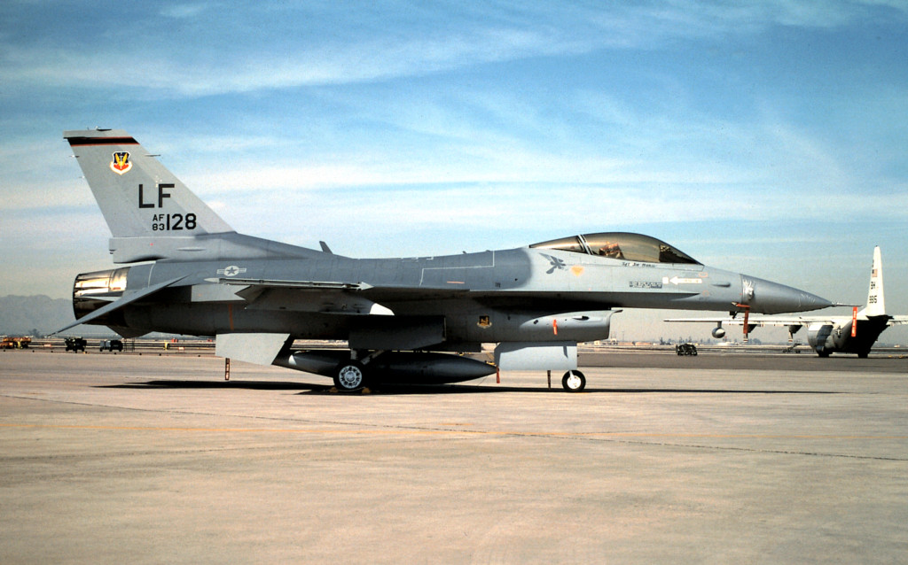 58th TTW 'Black Tail' F-16C