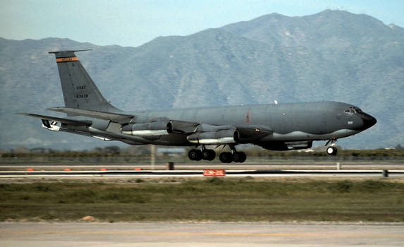 Arizona ANG KC-135E in 'Shamu' Scheme