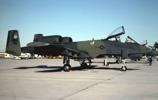 358th TFTS A-10 in Euro-1