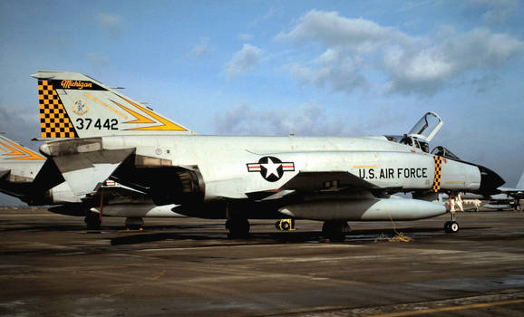 171st FIS F-4C in ADC Grey