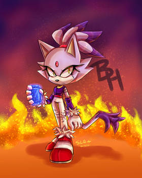 BH! Blaze the Cat (AU)