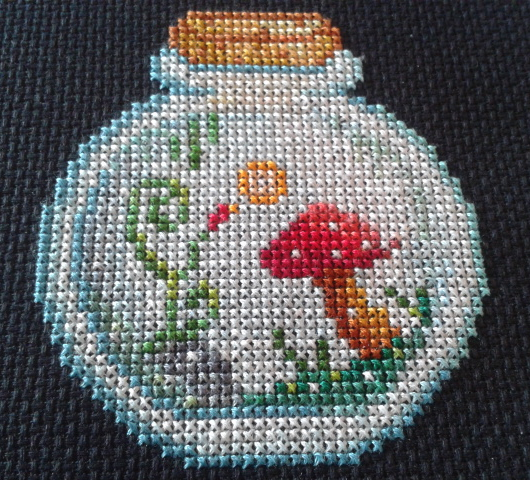 Biosphere cross stitch part 1