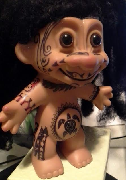 Maori Troll in progress