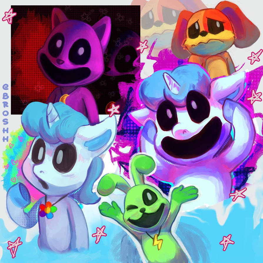Smiling critters! by br0shh on DeviantArt