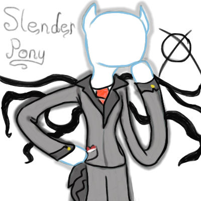 Slender Ponies Slender Slender... by PoniesPunch on DeviantArt