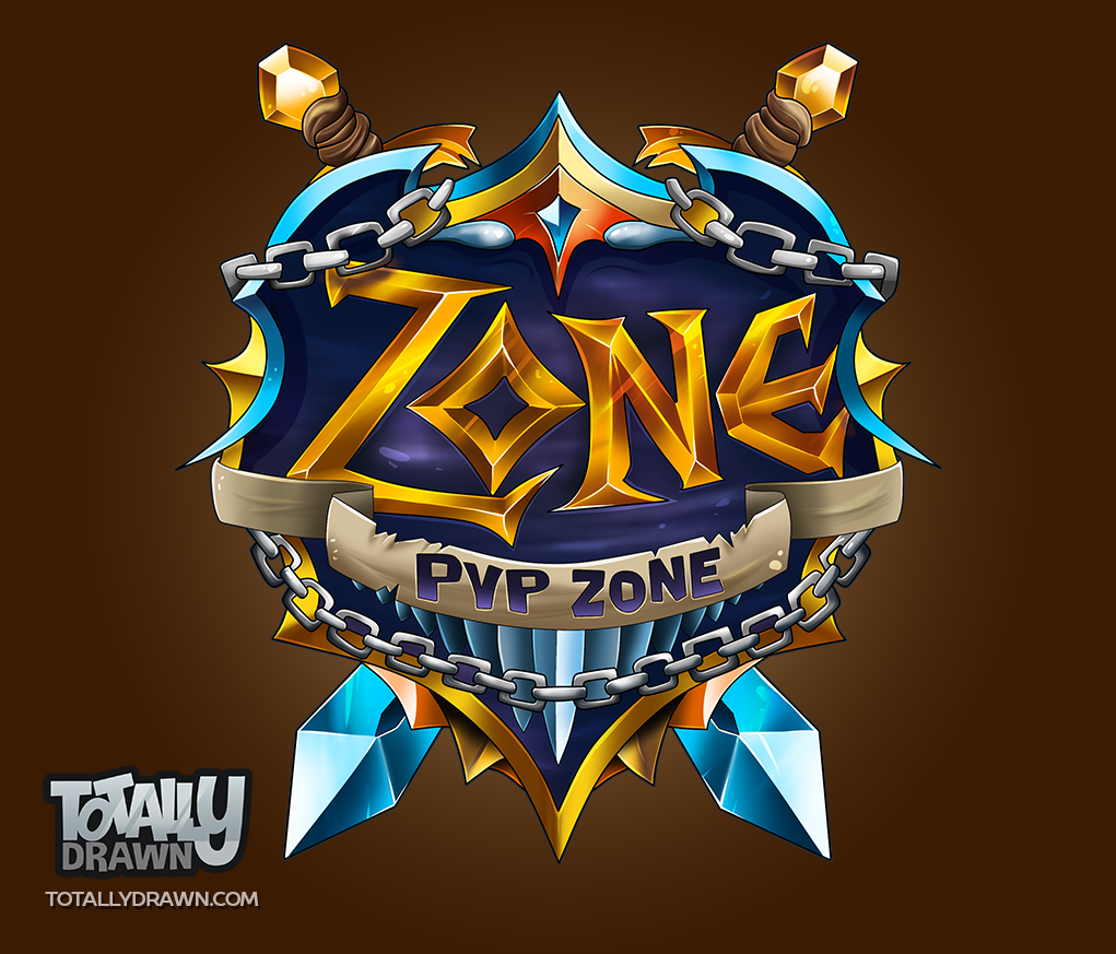 Minecraft Server Logo Pvp Zone By Totallyanimated On Deviantart