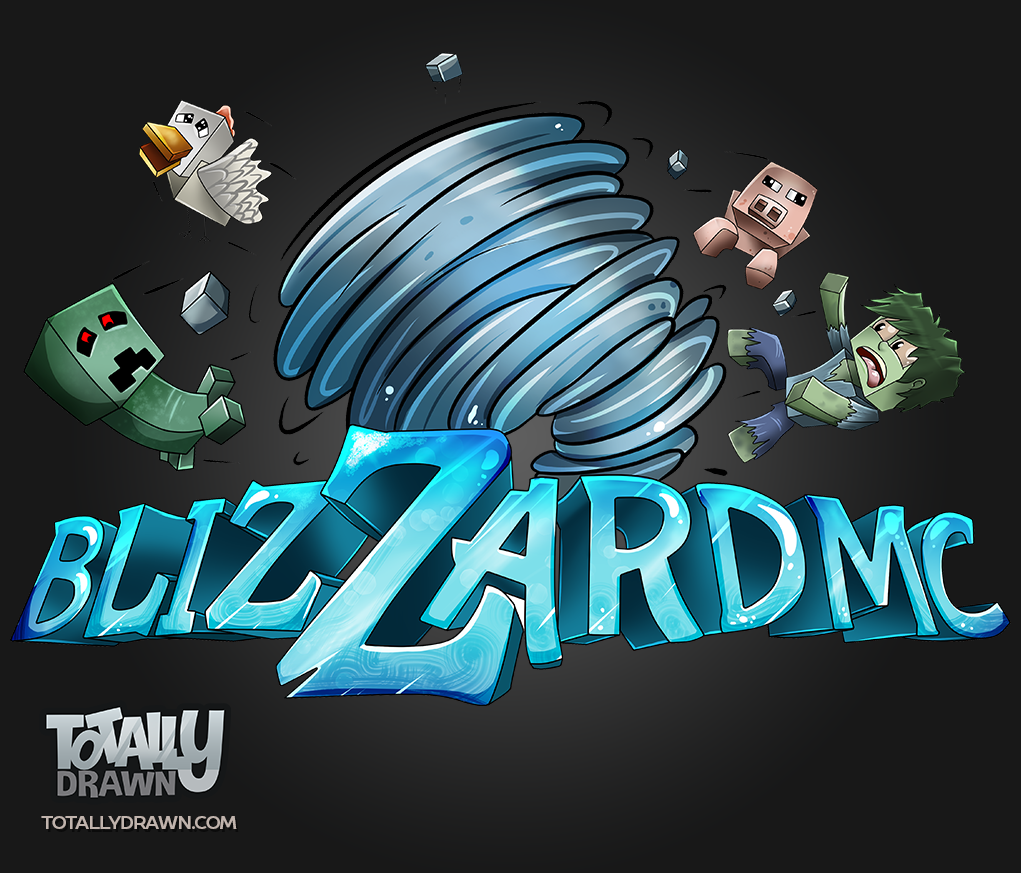 Minecraft Server Logo: BlizzardMC