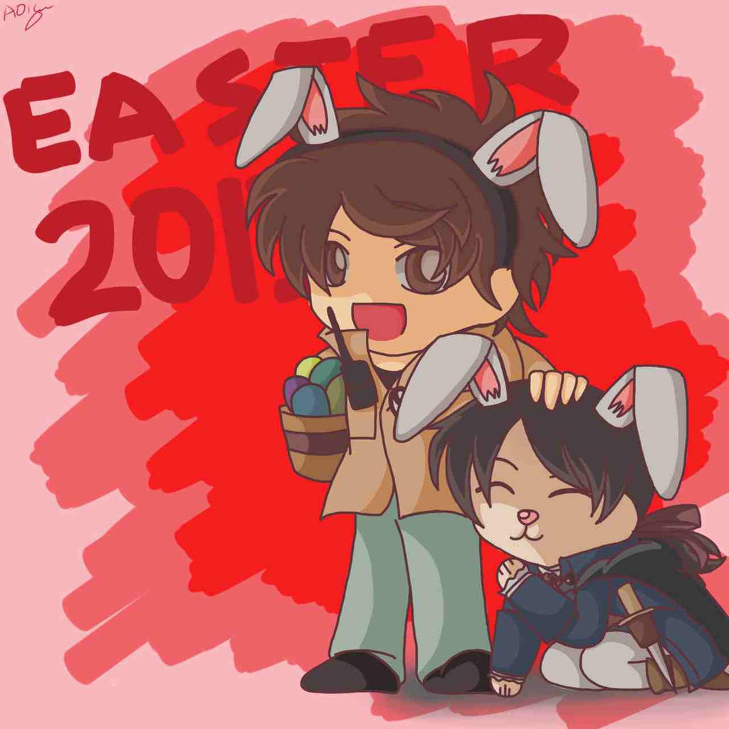 Fan Art : Easter 2015 by KurokawaAoi on DeviantArt