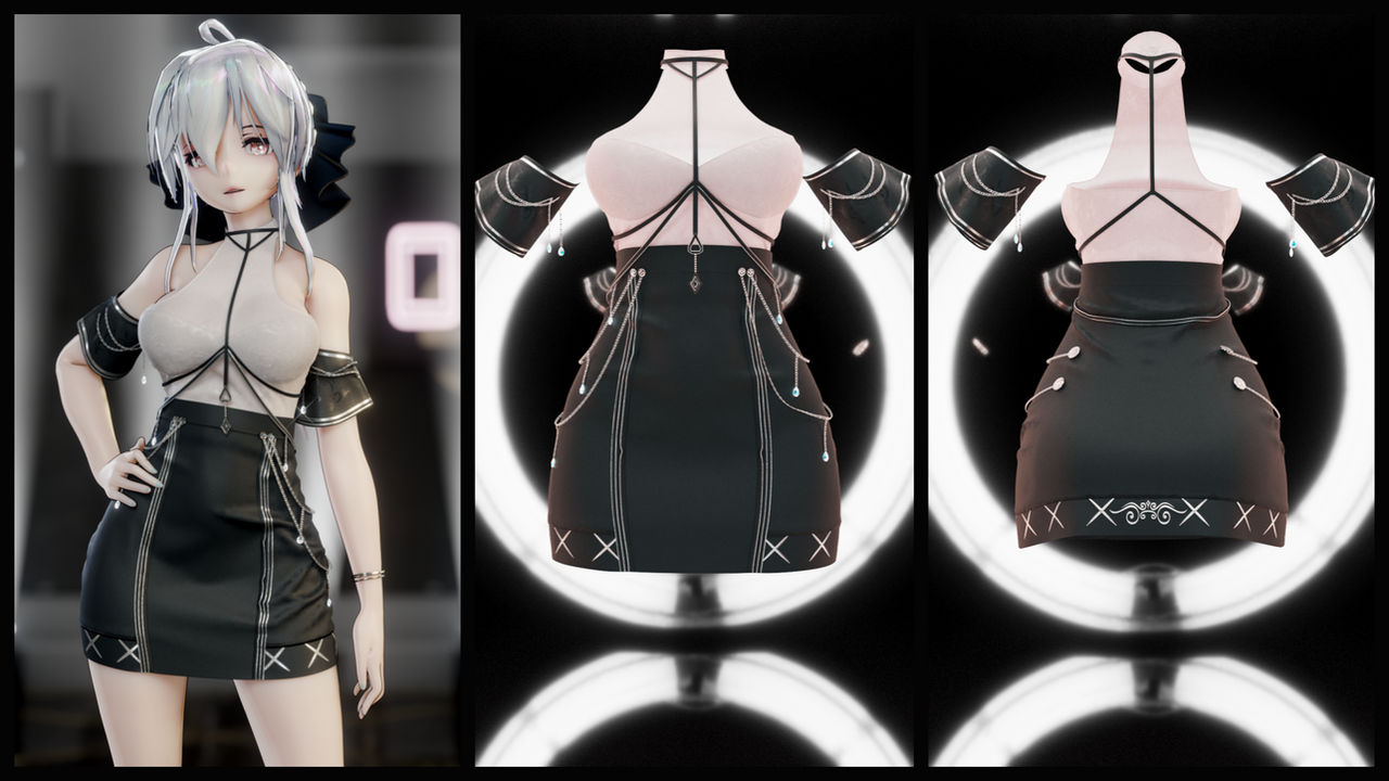 [Clothes DL]Slim fit Ceremonial dress by 01musume on DeviantArt