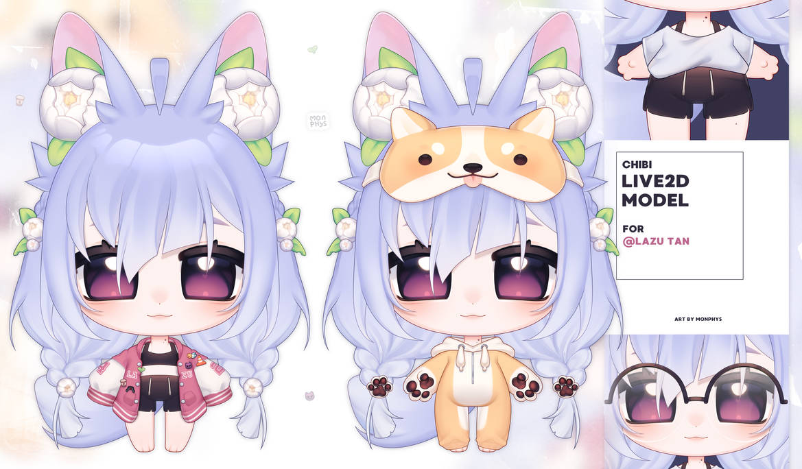 Okcode Chibi Model Chibi 2D model commission by monphys on DeviantArt