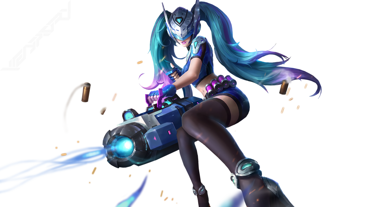 Layla Blue Spectre Basic Skin MLBB PNG by yenagry on DeviantArt