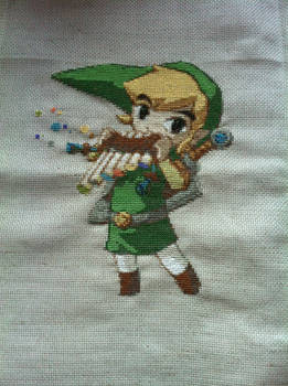 Link embroidery (spirit track)