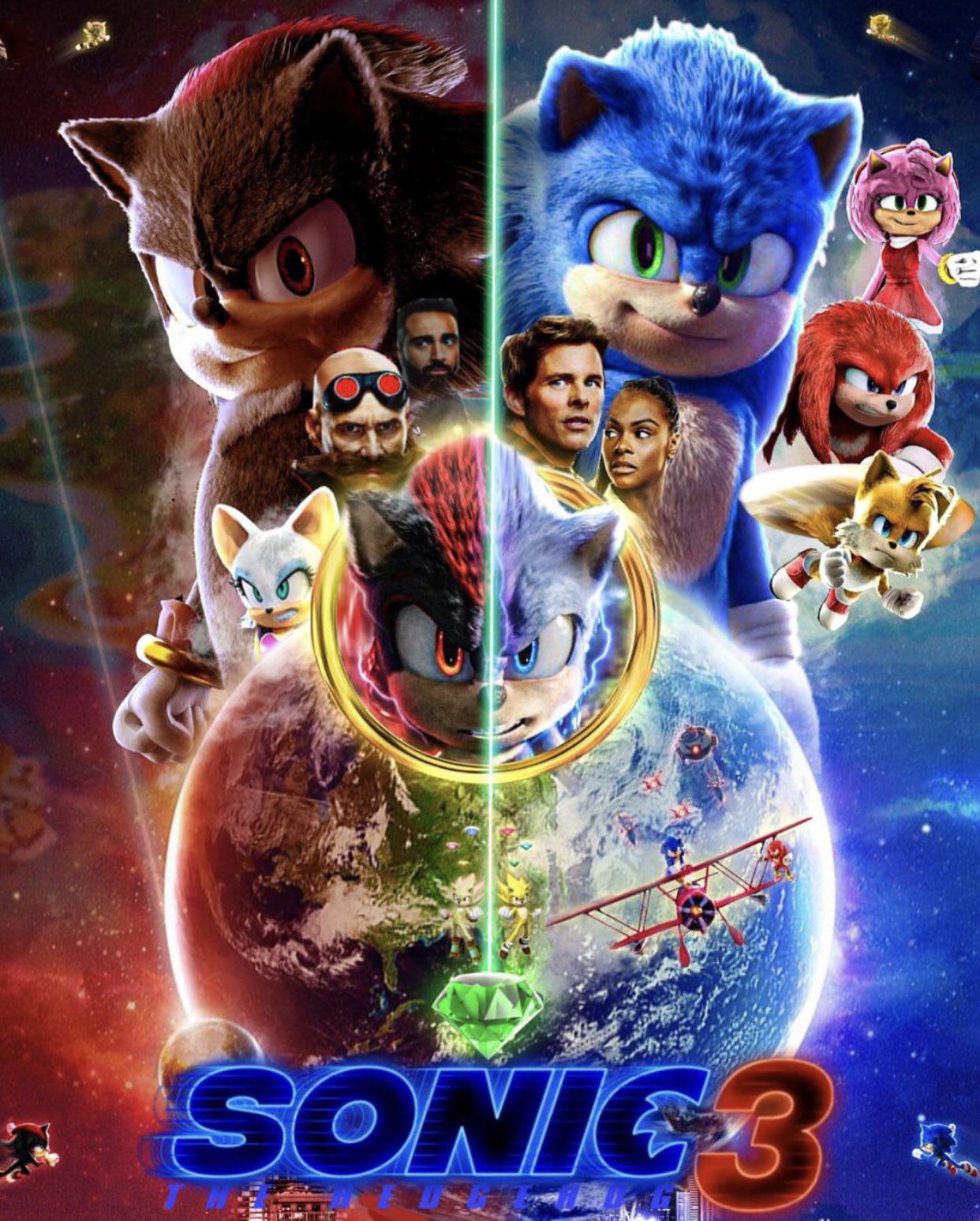 Sonic 3 — O filme' ganha data de estreia para dezembro de 2024