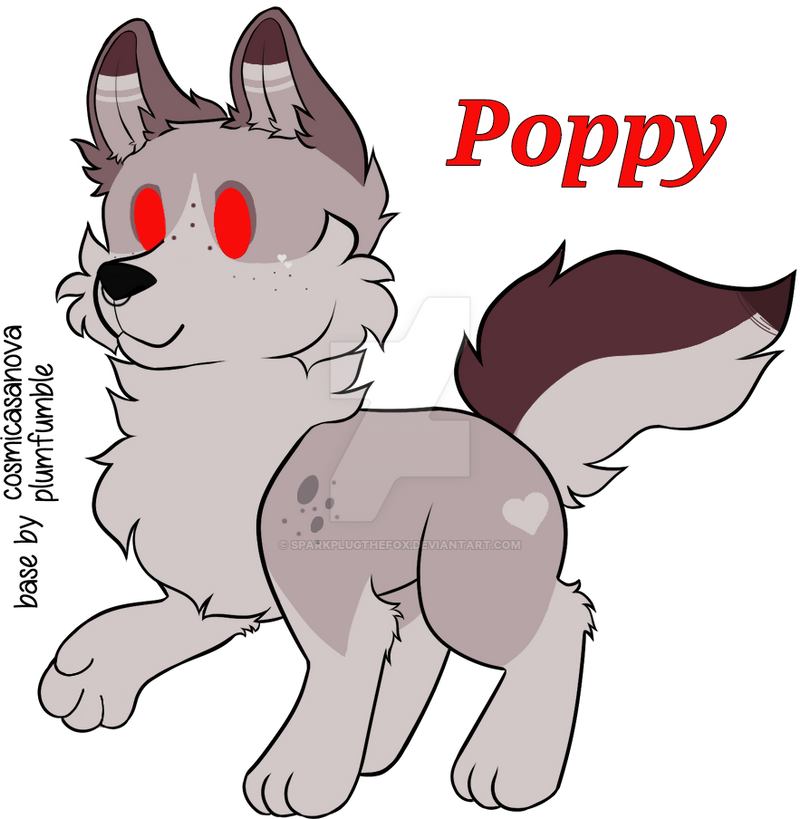 Poppy Chibi Pup by Sparkplugthefox on DeviantArt