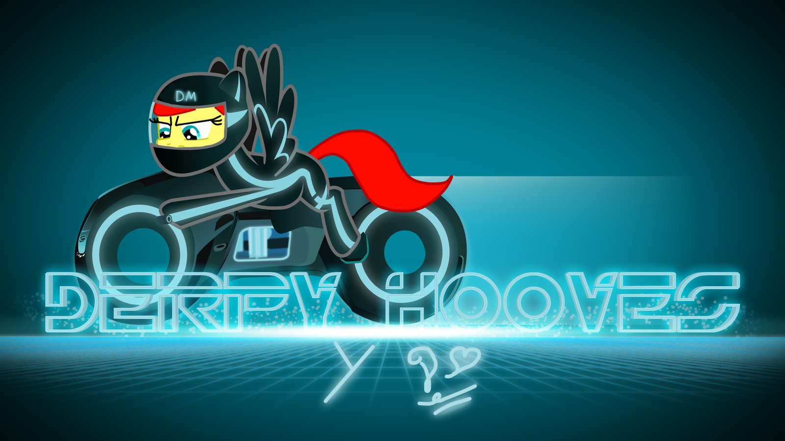 Mlp Tron Deviantart mlp y tron by perroloco123 on DeviantArt