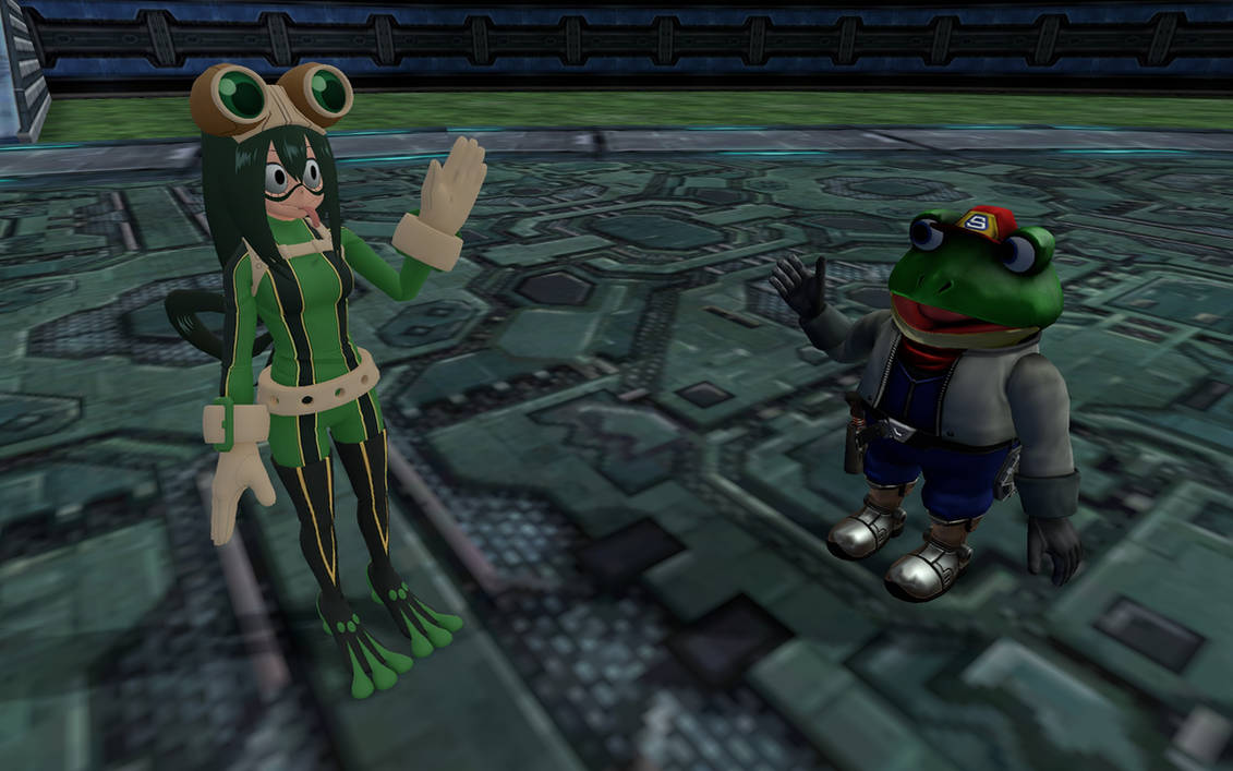 Froppy meets Slippy Toad by ElectricSakura16 on DeviantArt