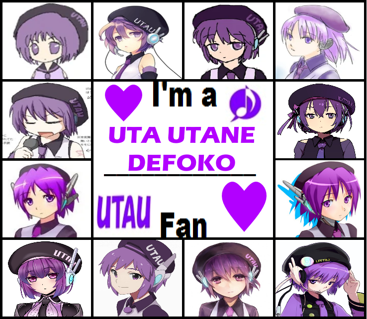 I'm an Uta Utane/Defoko Fan by ElectricSakura16 on DeviantArt