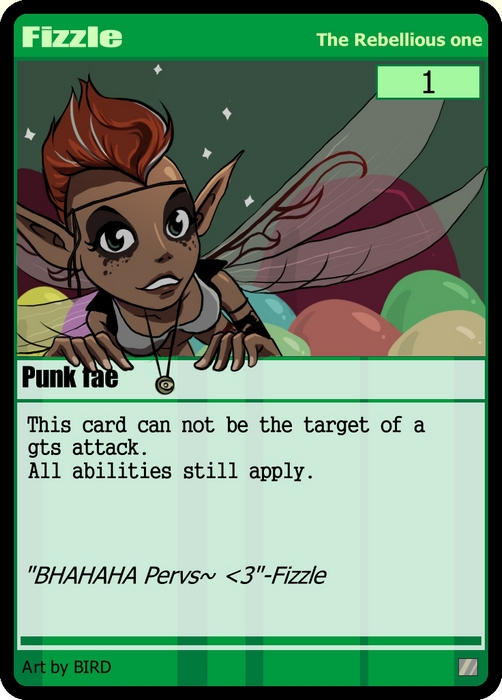 Fizzle Character FizzlePlayingCard by CaddyIsRaddy on DeviantArt