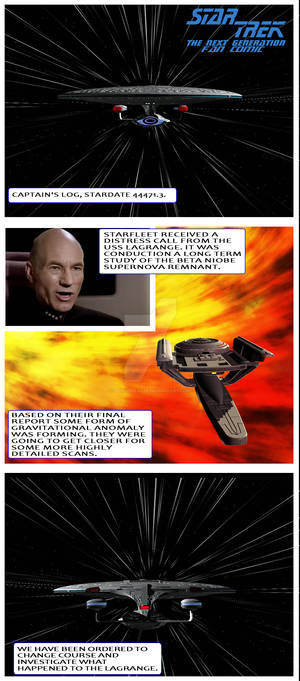 The Anomaly - A Star Trek TNG Fan Comic Page 001