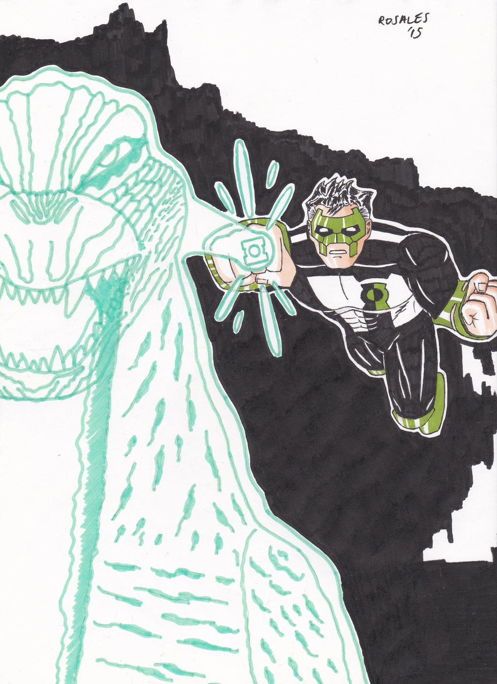Kyle Rainer Art Green Lantern Kyle Rayner by ArtSpillGalaxy on DeviantArt