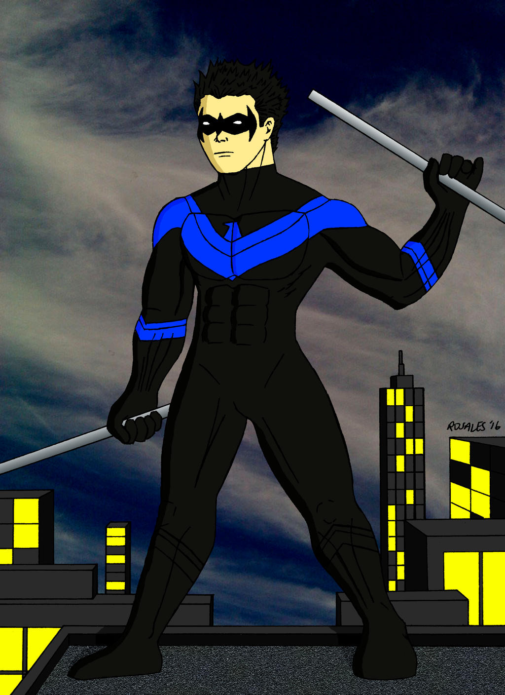 Nightwing In Bludhaven By ArtSpillGalaxy On DeviantArt nightwing-in-bludhaven-by-artspillgalaxy-on-deviantart