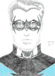 Nightwing Portrait by ArtSpillGalaxy