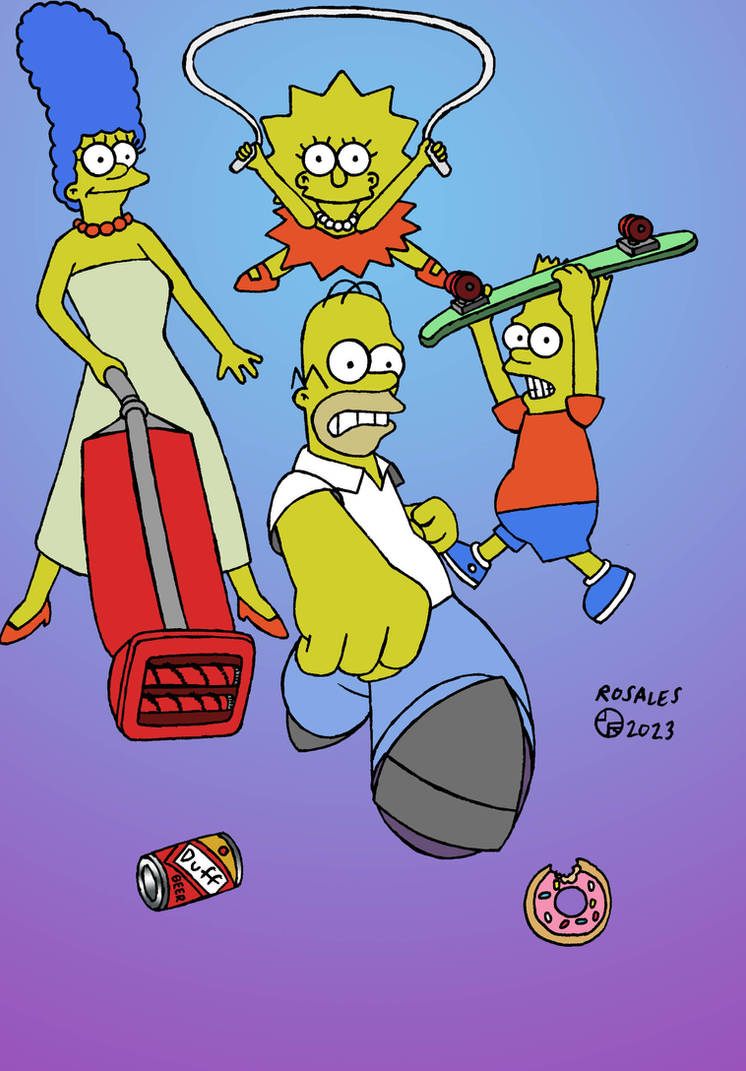 The Simpsons Arcade Game by ArtSpillGalaxy on DeviantArt