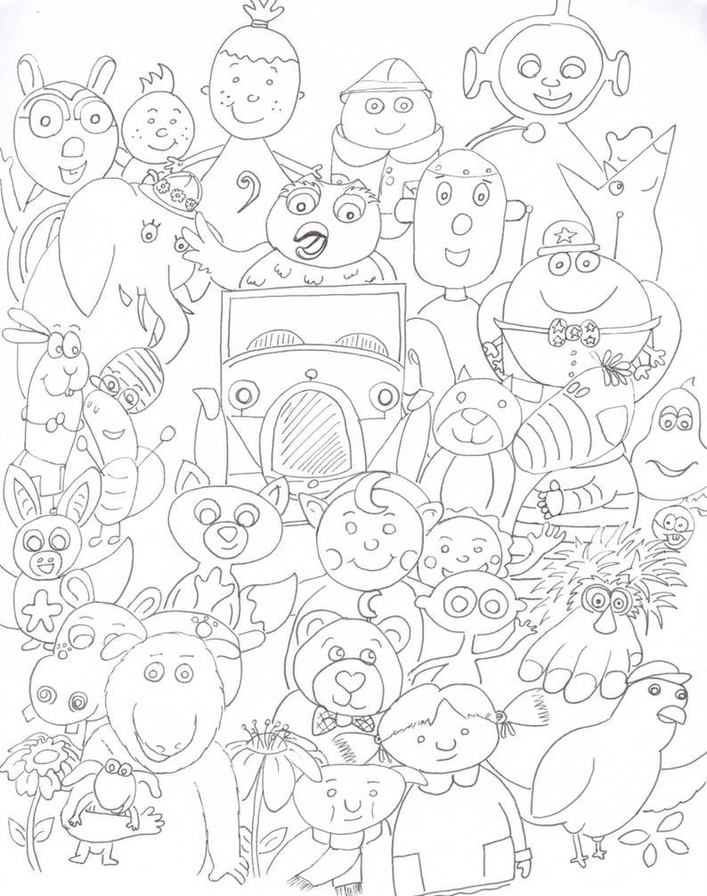 CBeebies Characters by Darkened-94-Child on DeviantArt