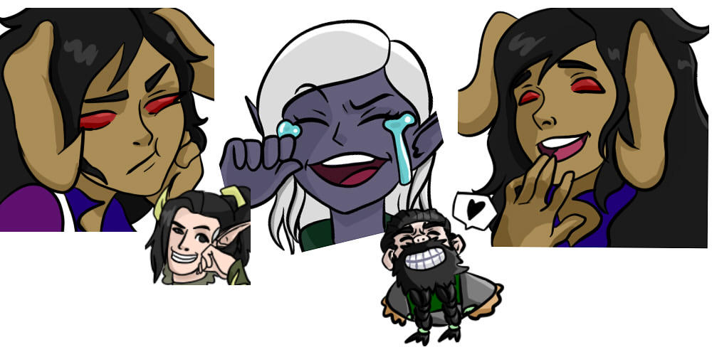 DnD emotes by Euclaser on DeviantArt