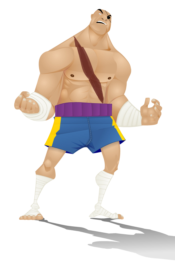 Sagat Vector