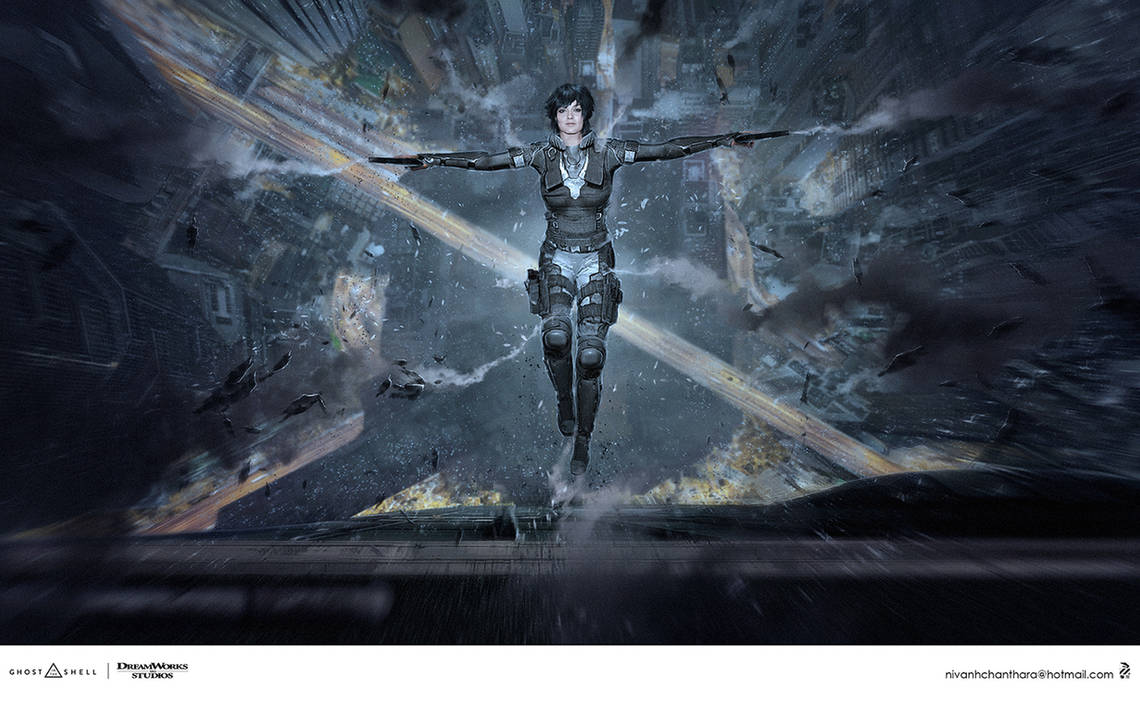 Ghost In The Shell concept art. by duster132 on DeviantArt