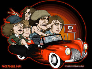 ACDC cartoon