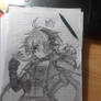 traditional art- vflower
