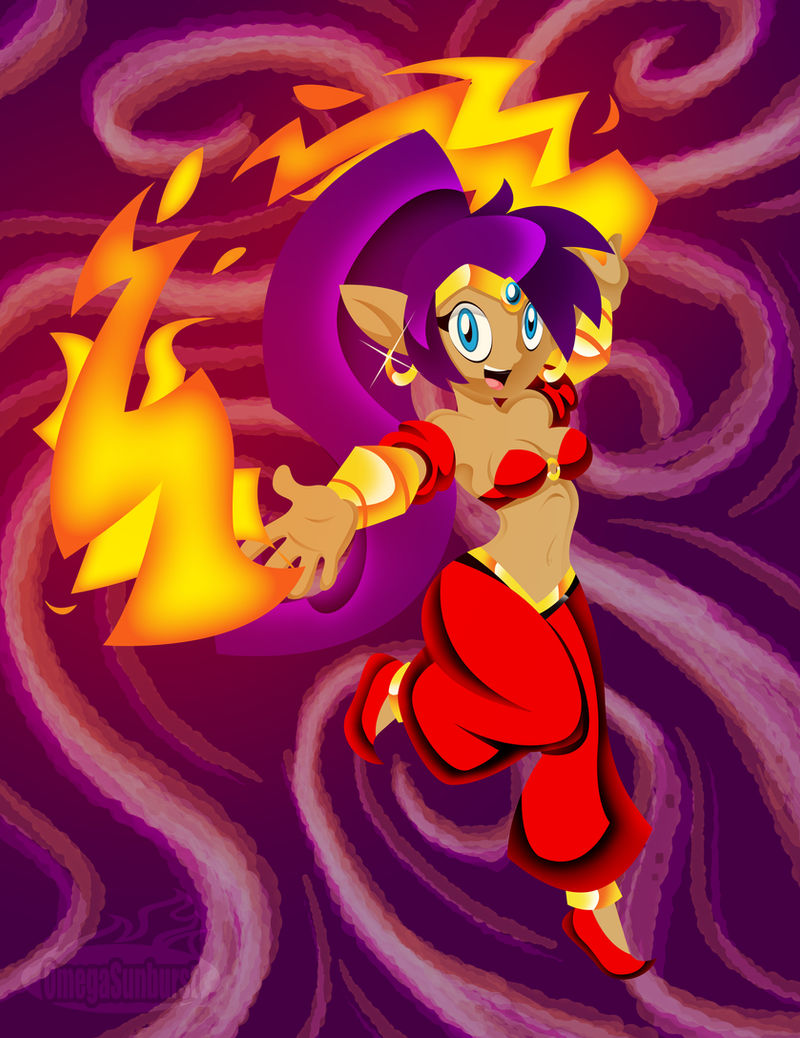 Shantae-fire