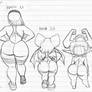 Character Doodles BOOTY
