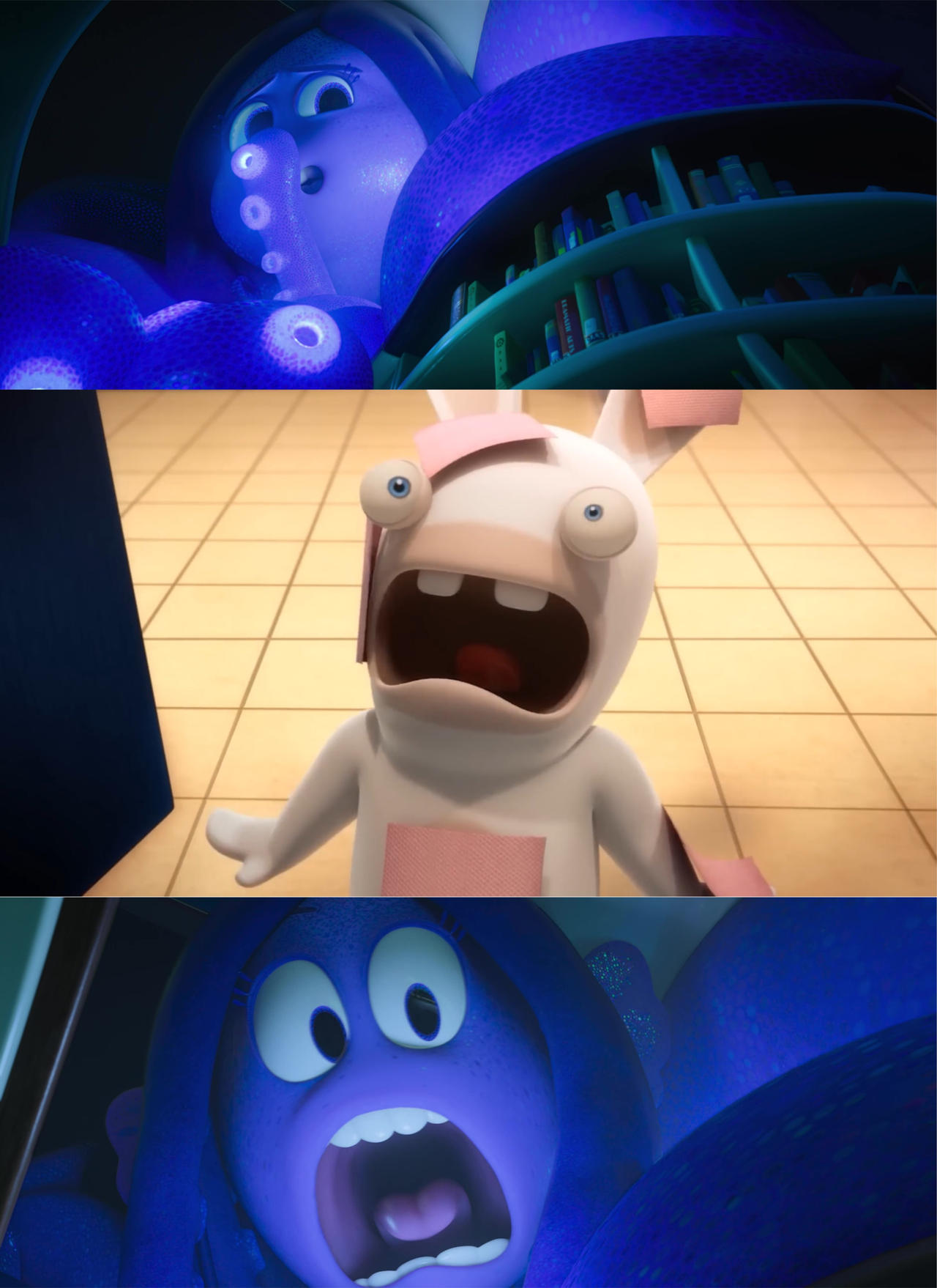 Rabbids made Ruby gillman scream by mrchoo111 on DeviantArt
