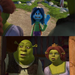 Shrek and fiona meet Ruby gilman