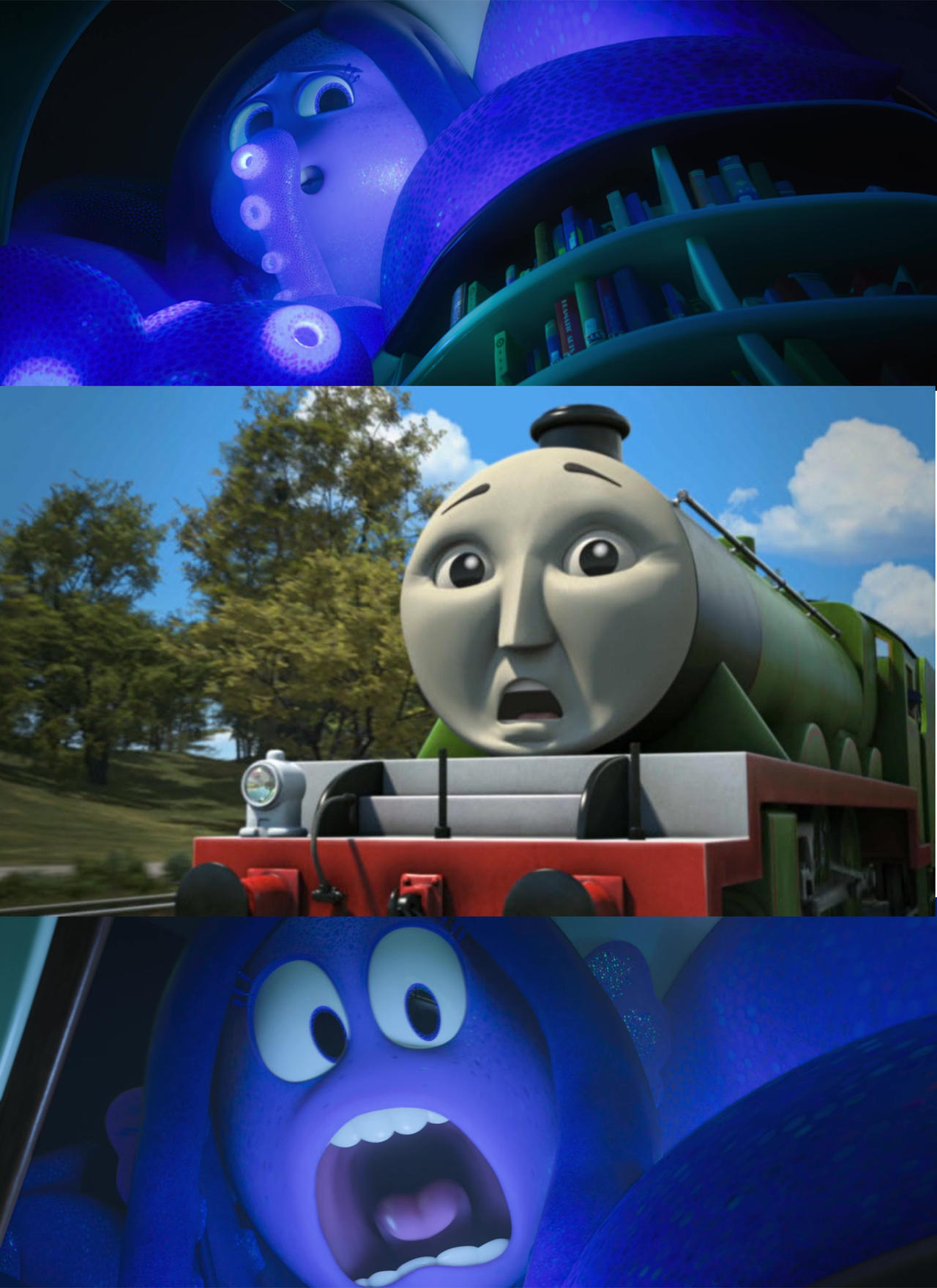 Ruby Martin Screaming Henry made Ruby gillman scream by mrchoo111 on DeviantArt