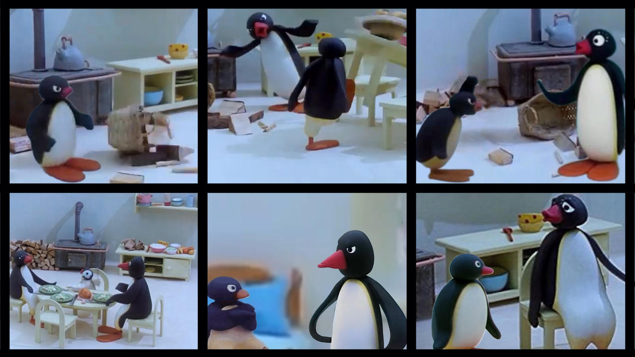 pingu quarrels with his mother but better ending by mrchoo111 on DeviantArt